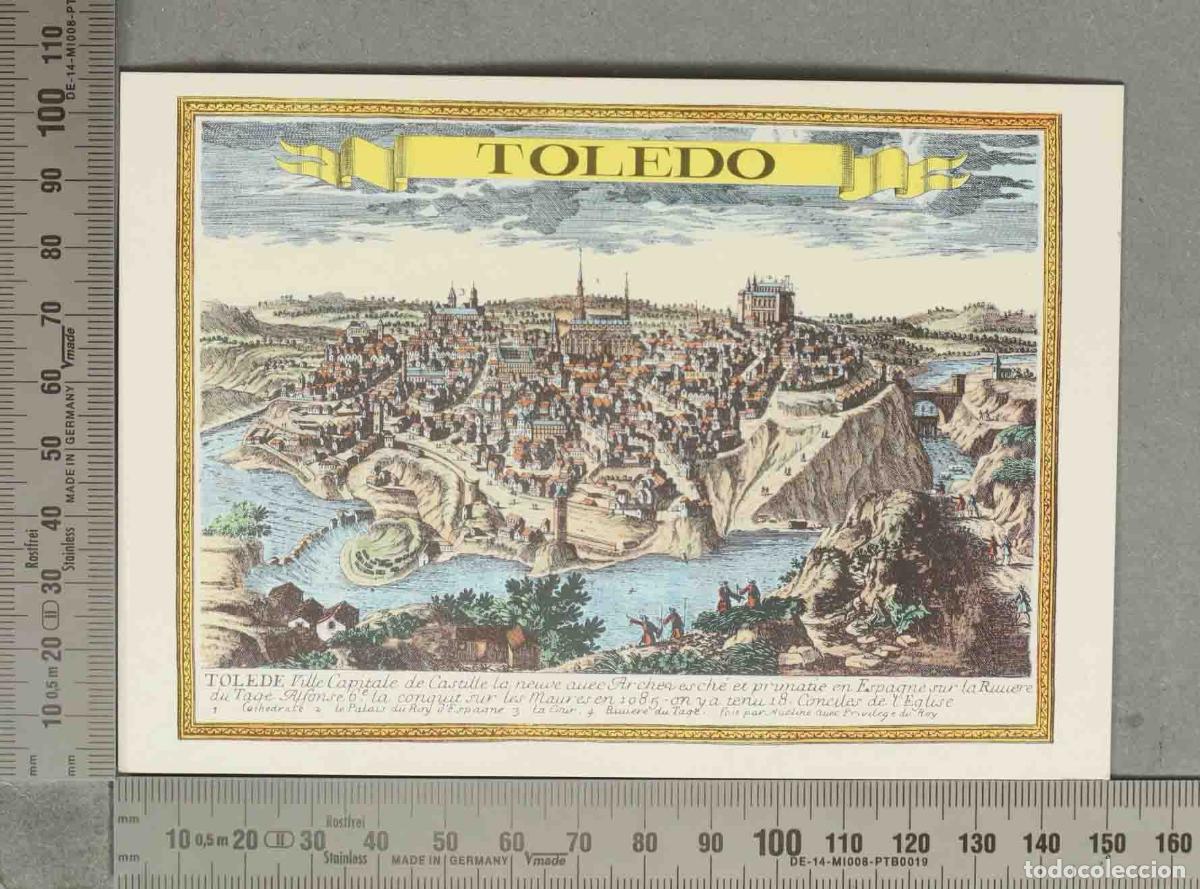 Postales: POSTAL. TOLEDO Ville capitale de Castille la neuve