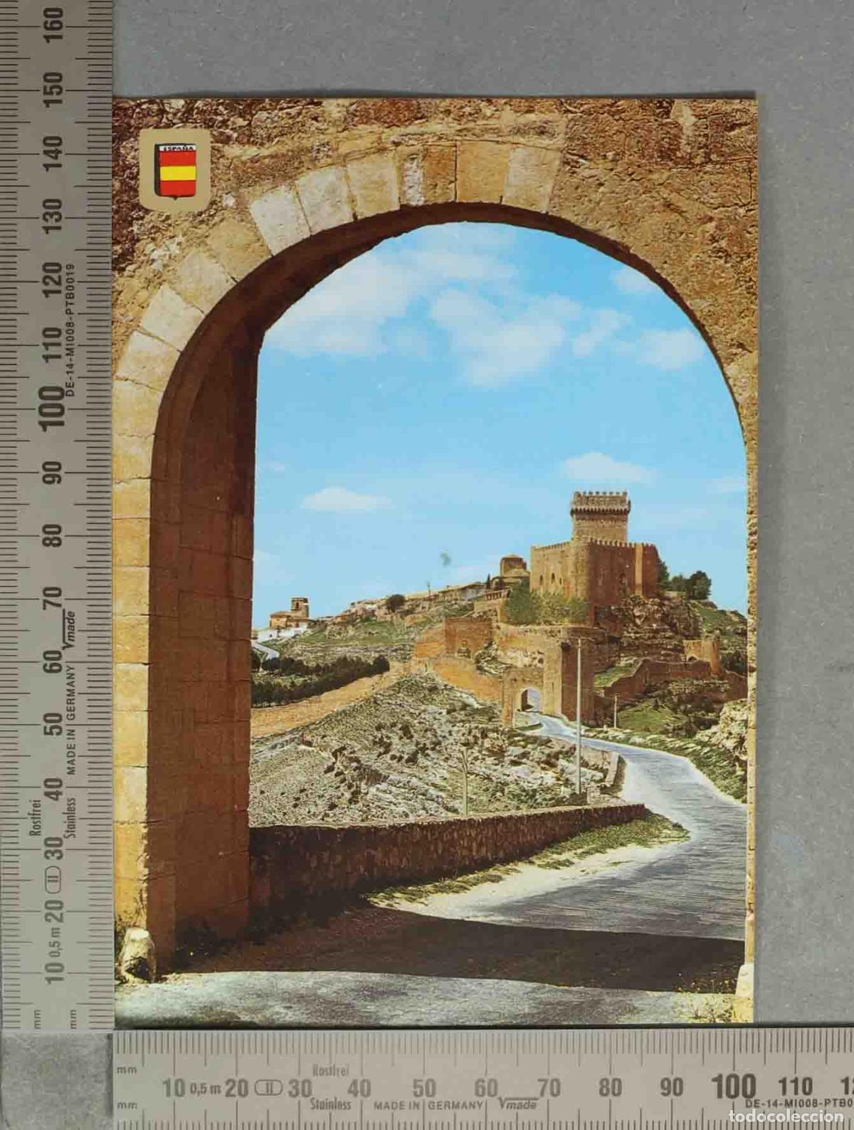 Postales: POSTAL. Alarc&oacute;n - Vista general y Castillo desde la Puerta del Campo