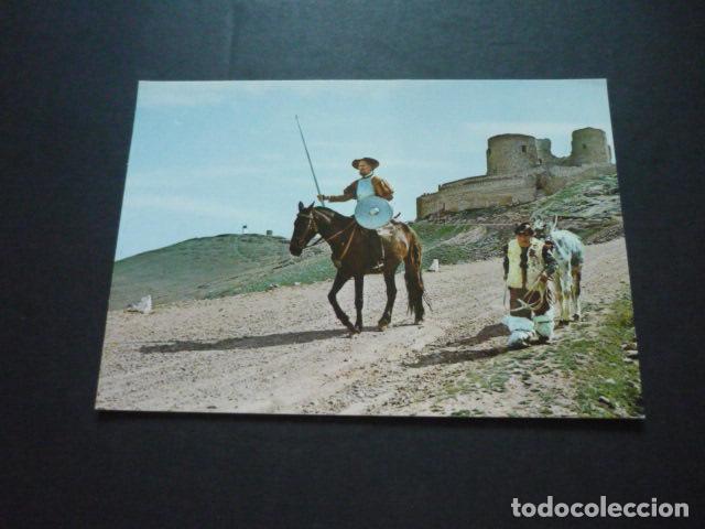 Cartoline: CONSUEGRA TOLEDO CASTILLO CON ESCENA QUIJOTESCA