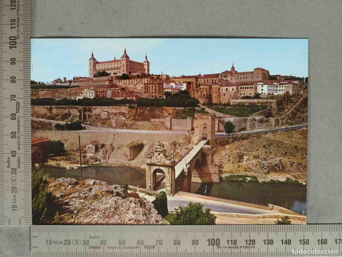 Postales: POSTAL. Toledo - Puente de Alc&aacute;ntara y Alc&aacute;zar - Ediciones Arribas