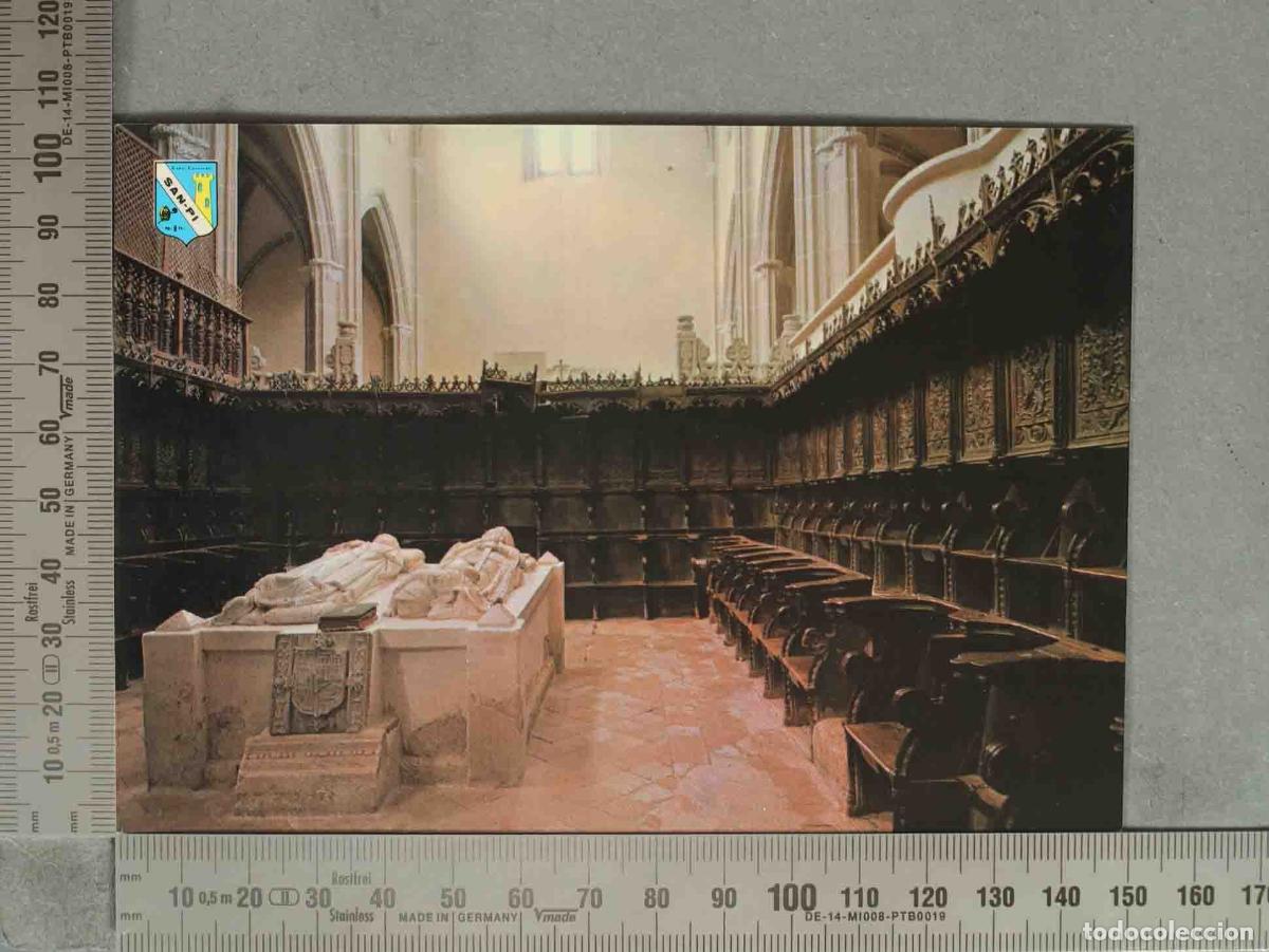 Postales: POSTAL. TORRIJOS (Toledo)Colegiata. Viata parcial del coro