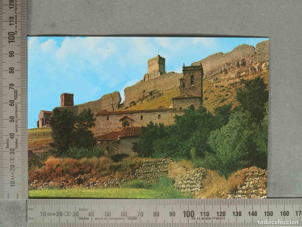 Postales: POSTAL. Castillo de Atienza e Iglesia de Santa Mar&iacute;a del Rey - Guadalajara