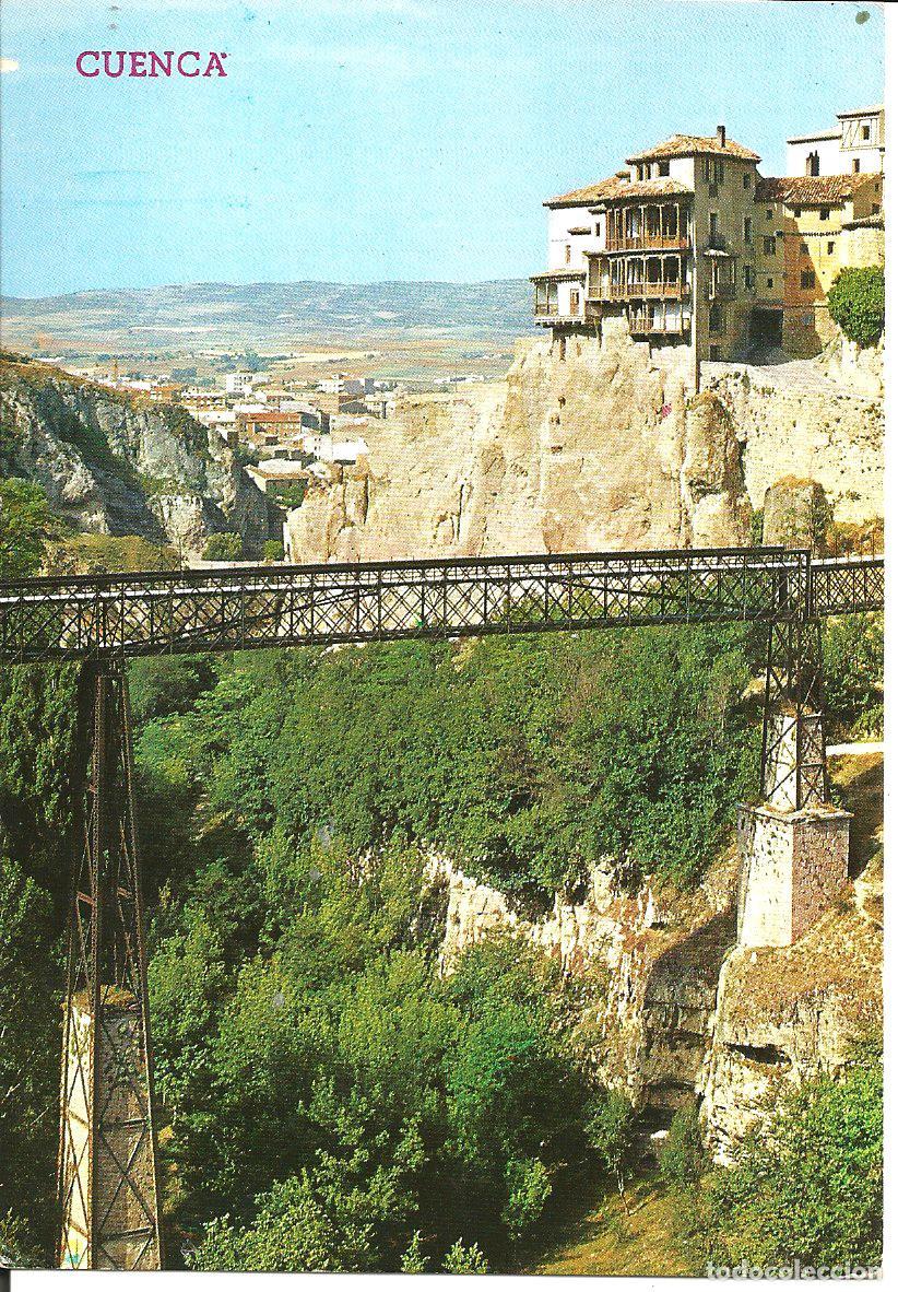 Postales: POSTAL CUENCA - CASAS COLGADAS Y PUENTE DE SAN PABLO - ED. PARIS 1971