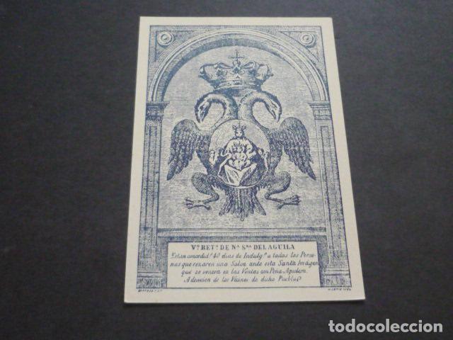Postkarten: VENTAS CON PE&Ntilde;A AGUILERA TOLEDO NUESTRA SE&Ntilde;ORA DEL AGUILA POSTAL