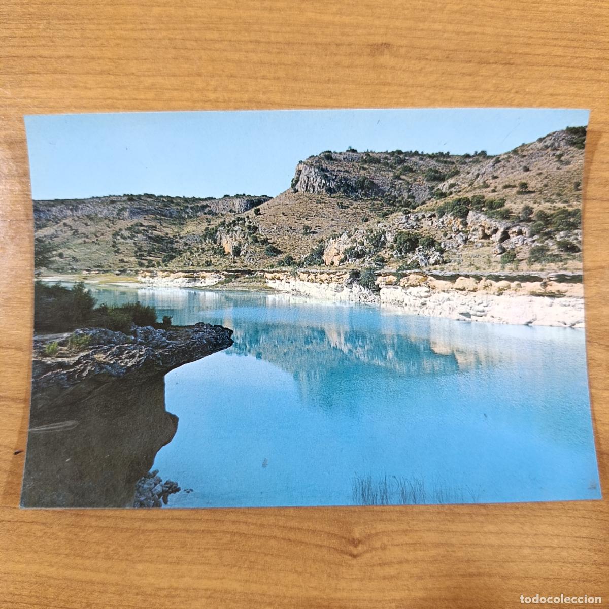 Postales: ANTIGUA POSTAL. LAGUNAS DE RUIDERA. LAGUNA LENGUA CON POCA AGUA
