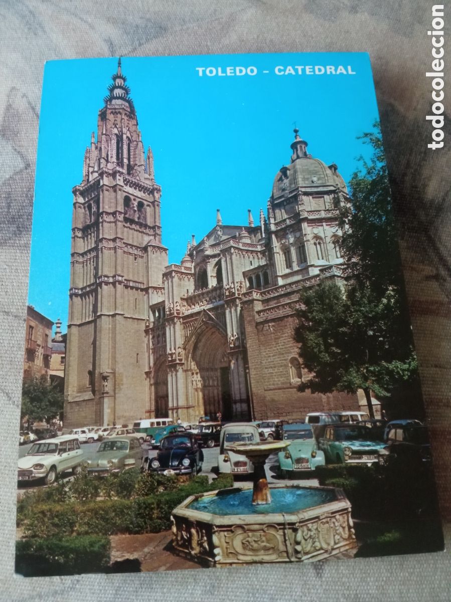 Postais: Antigua postal fotogr&aacute;fica, Toledo, Catedral