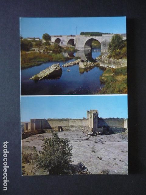 Cartoline: PUEBLA DE MONTALBAN TOLEDO PUENTE SOBRE EL RIO TAJO Y CASTILLO