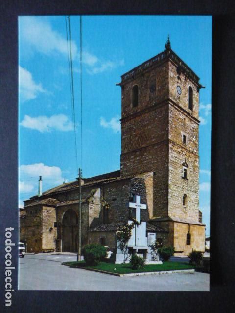 Cartes Postales: QUINTANAR DE LA ORDEN TOLEDO CRUZ DE LOS CAIDOS E IGLESIA PARROQUIAL