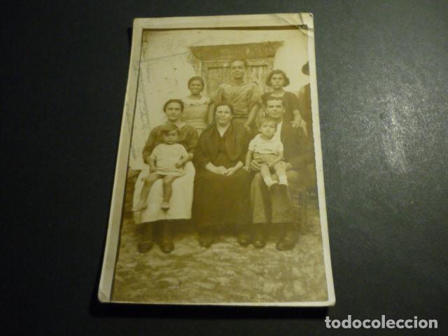 Postcards: TOMELLOSO CIUDAD REAL GRUPO FAMILIAR POSTAL FOTOGRAFICA