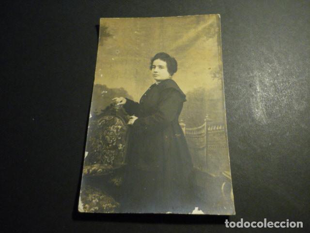 Postcards: TOMELLOSO CIUDAD REAL RETRATO DE MUJER CA&Ntilde;AS FOTOGRAFO POSTAL FOTOGRAFICA