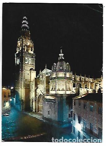 Postales: VISTA NOCTURNA, CATEDRAL - NOCTURNAL VIEW, CATHEDRAL.- TOLEDO