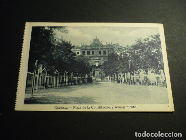 Postais: CUENCA PLAZA DE LA CONSTITUCION Y AYUNTAMIENTO