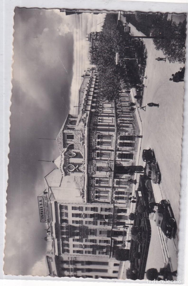 Postales: 5 Albacete. Plaza del Caudillo y Paseo de Jose Antonio. Escrita en 1961 Sin circular