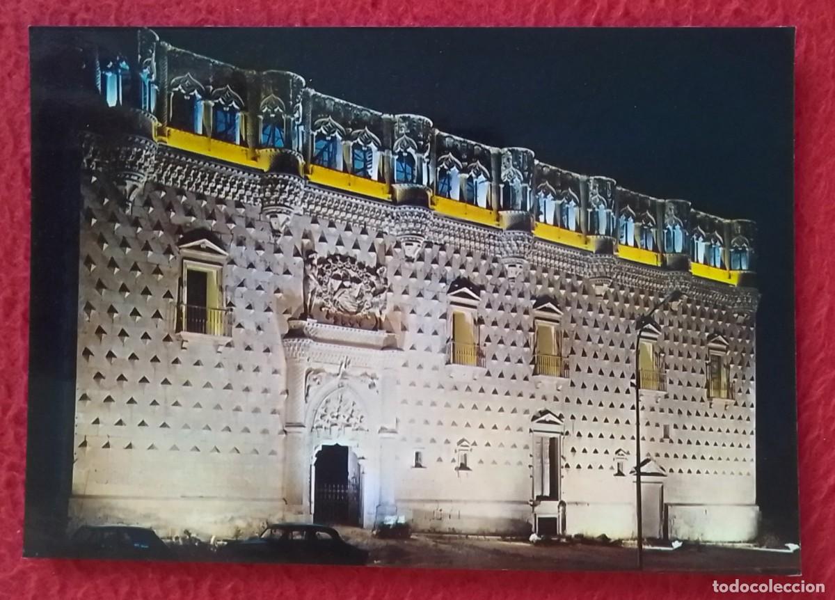 Postales: POSTAL POST CARD SPAIN GUADALAJARA PALACIO DEL DUQUE DEL INFANTADO..ASPECTO NOCTURNO..ESPAGNE NOCHE.