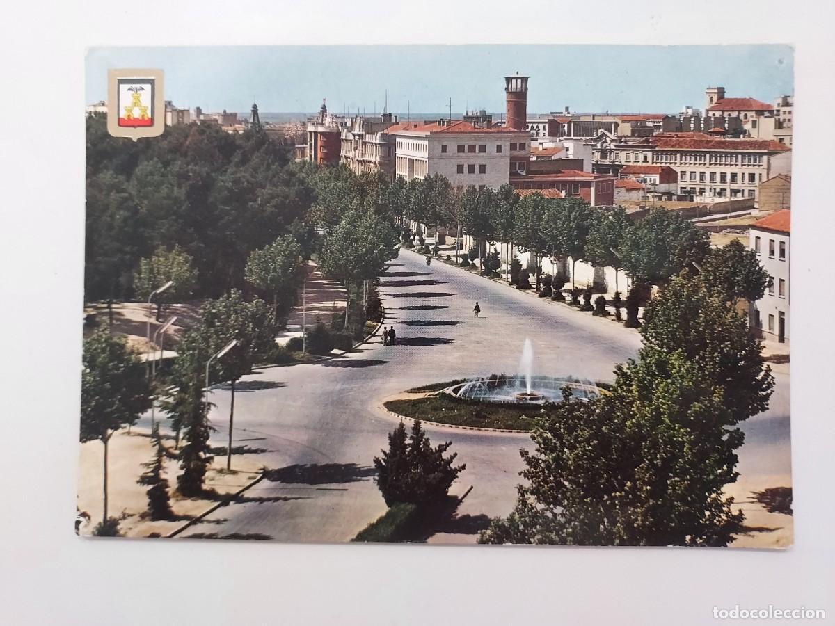 Postales: POSTAL ALBACETE AVENIDA RODRIGUEZ ACOSTA. 1965. SIN CIRCULAR