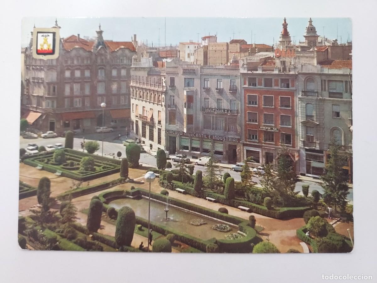 Postales: POSTAL ALBACETE PLAZA DEL CAUDILLO. 1965. CIRCULADA