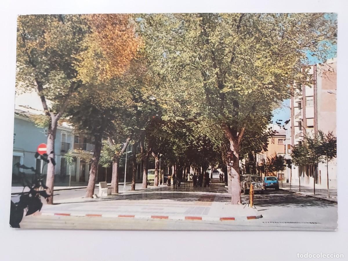 Postales: POSTAL LA RODA PASEO DE RAMON Y CAJAL. 1979. SIN CIRCULAR. ALBACETE