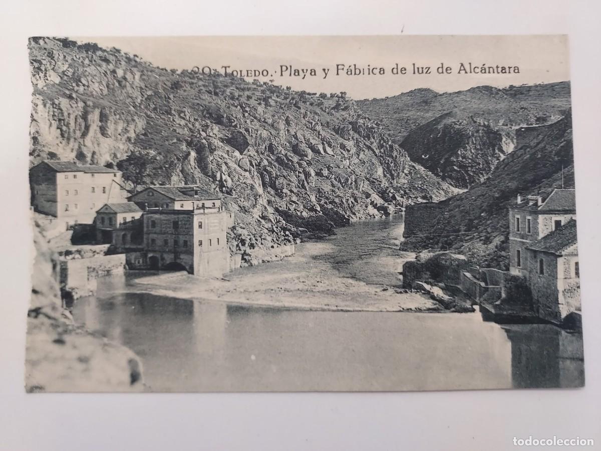 Postales: POSTAL TOLEDO PLAYA FABRICA DE LUZ DE ALCANTARA. SIN CIRCULAR. GRAFOS
