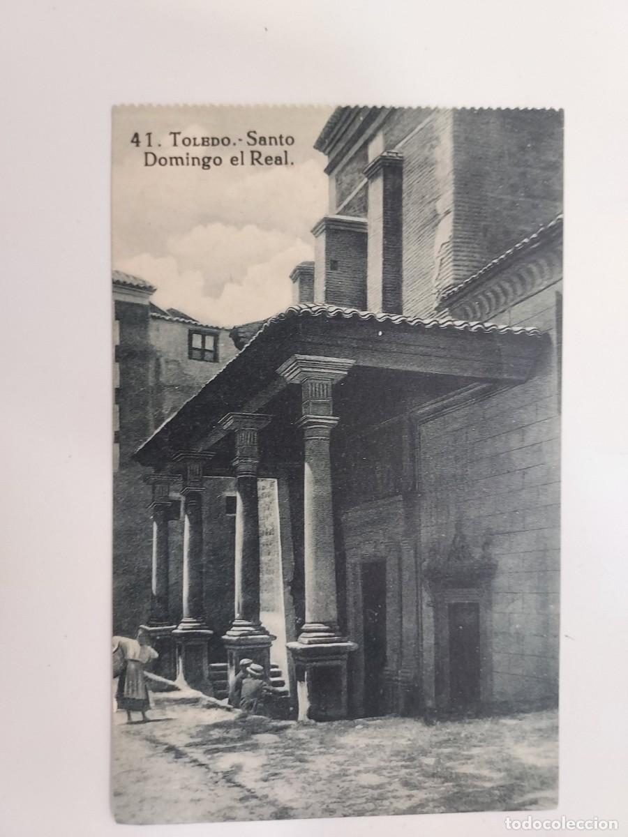 Postales: POSTAL TOLEDO SANTO DOMINGO EL REAL. SIN CIRCULAR. GRAFOS. ANIMADA
