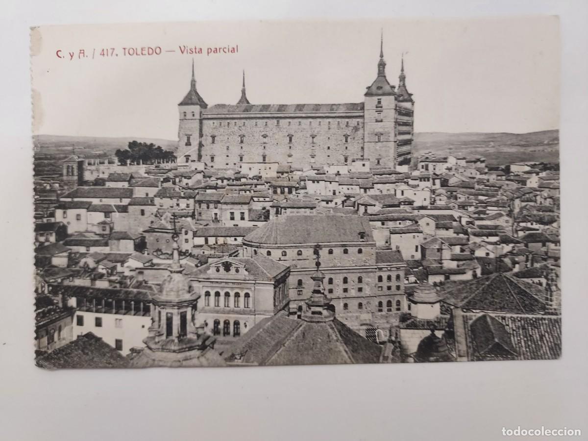 Postales: POSTAL TOLEDO VISTA PARCIAL. SIN CIRCULAR. CASTA&Ntilde;EIRA