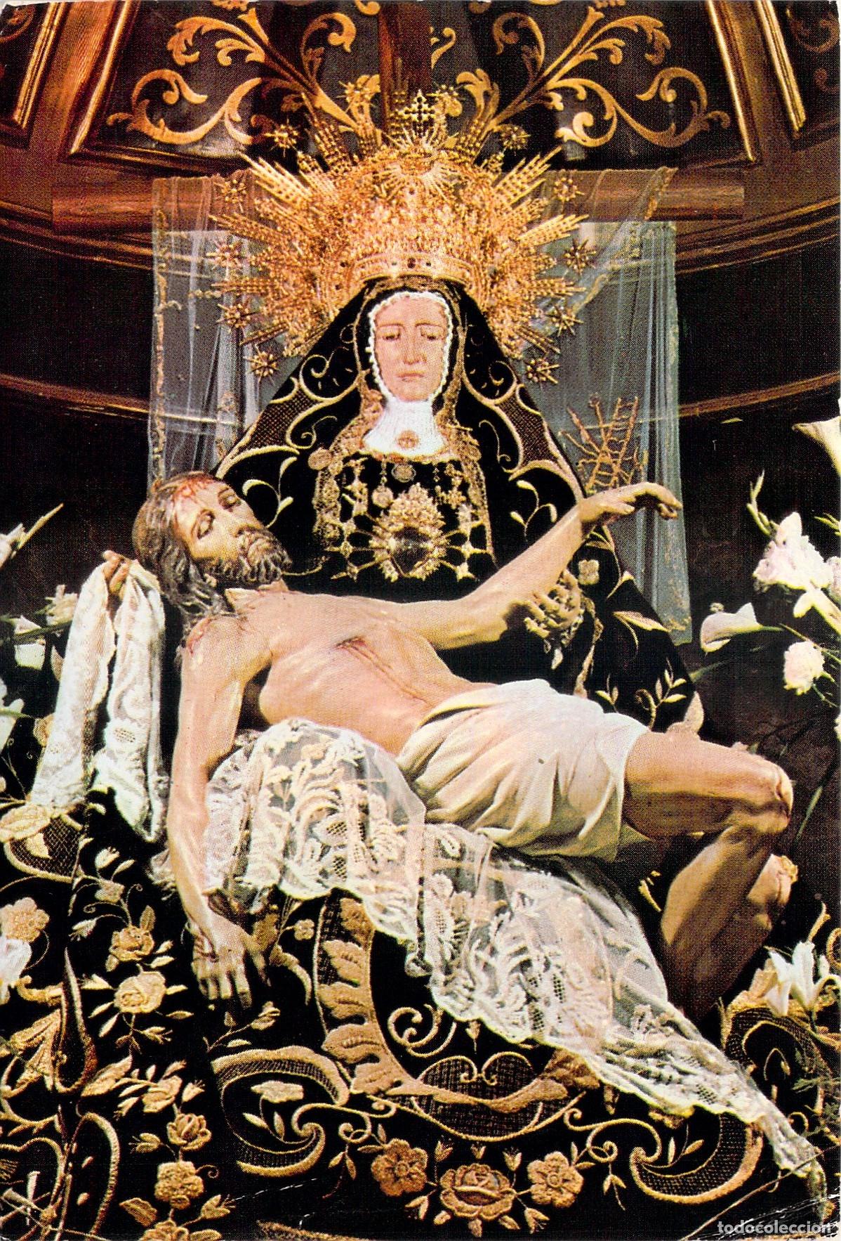 Postales: Postal Virgen de las Angustias Cuenca Viernes de Dolores