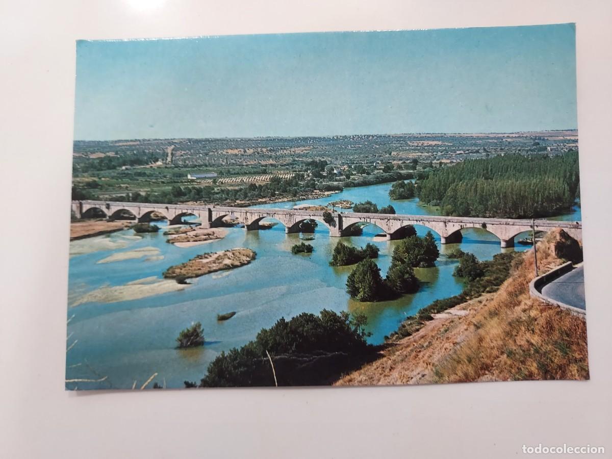 Postales: POSTAL ESCALONA PUENTE SOBRE EL RIO ALBERCHE. 1966. SIN CIRCULAR. TOLEDO
