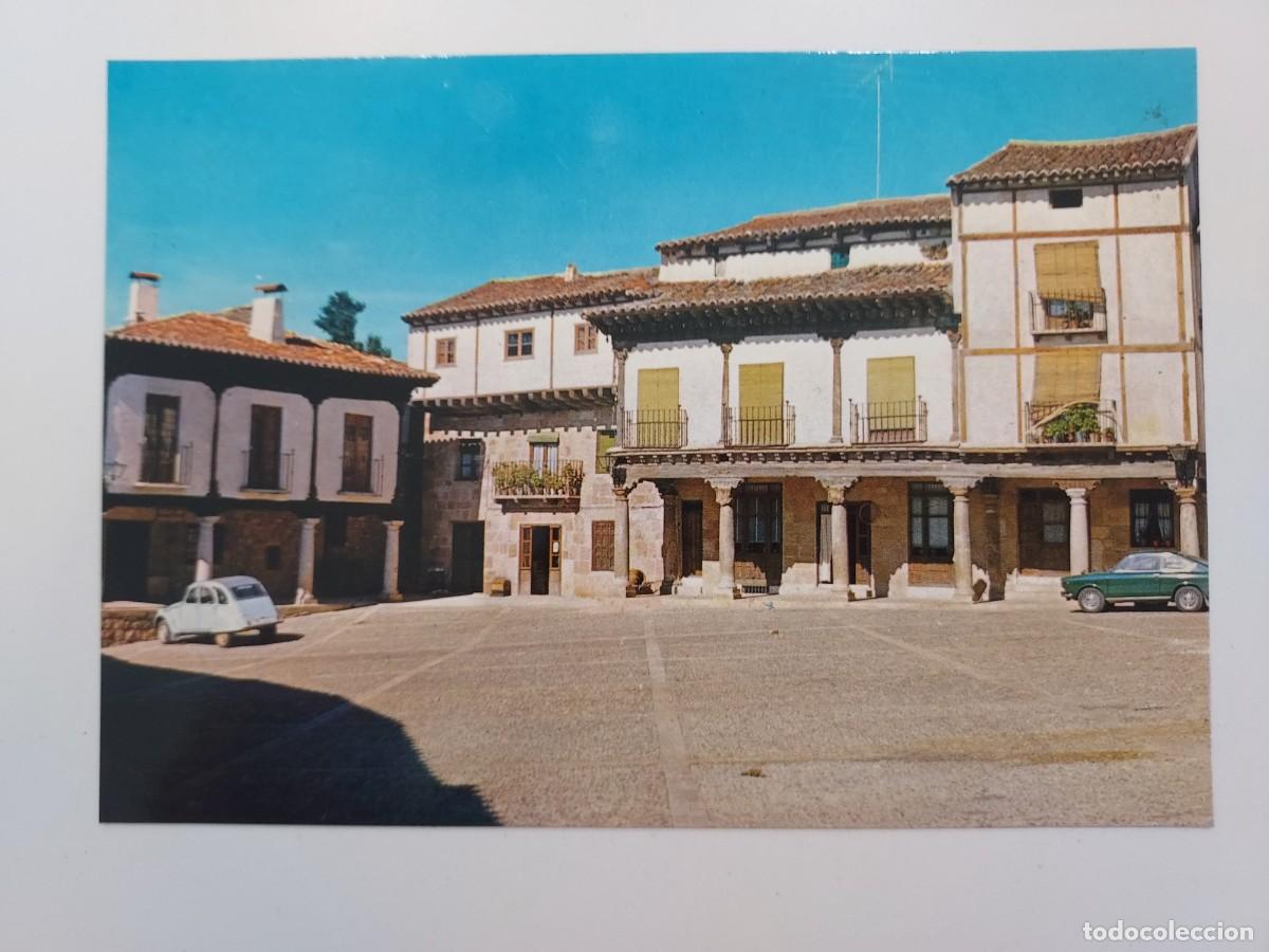 Postales: POSTAL ATIENZA PLAZA MAYOR. 1970. SIN CIRCULAR. GUADALAJARA. CITROEN 2CV