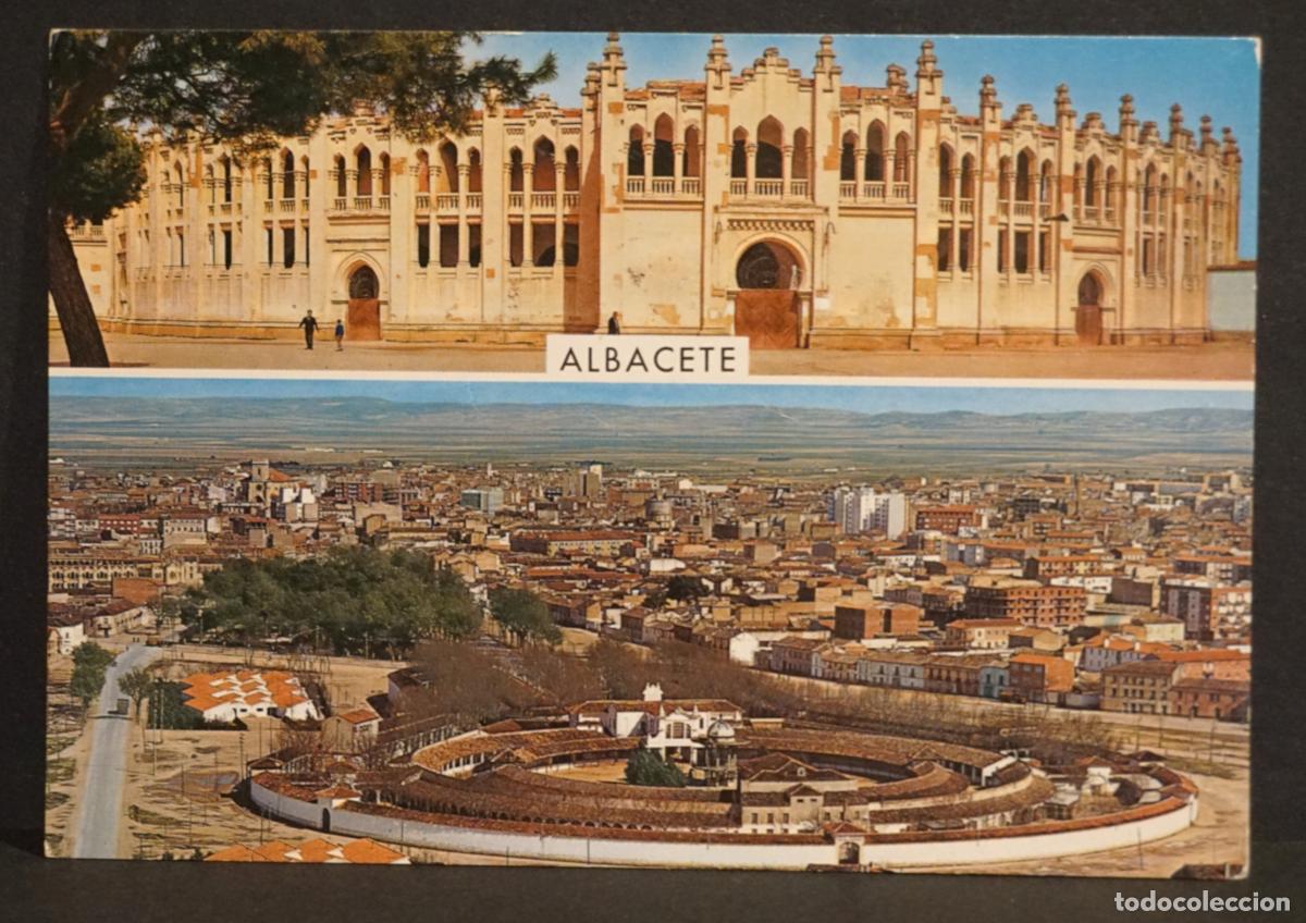 Postales: Albacete, postal circulada del a&ntilde;o 1967.
