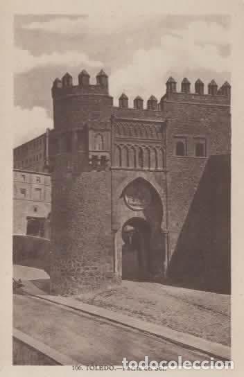Postales: TOLEDO SIN ESCRIBIR PUERTA DEL SOL