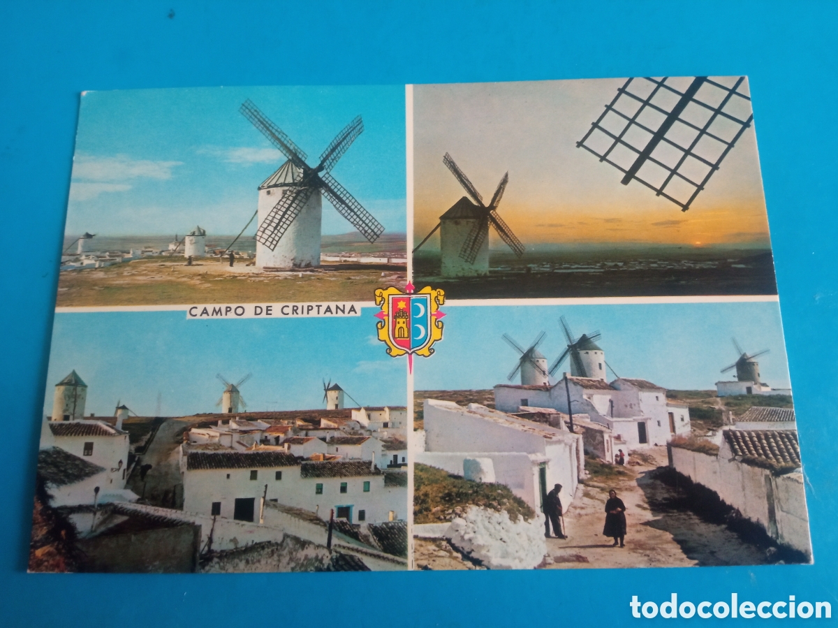 Postales: Antigua postal fotogr&aacute;fica, Campo de Criptana (Ciudad Real)