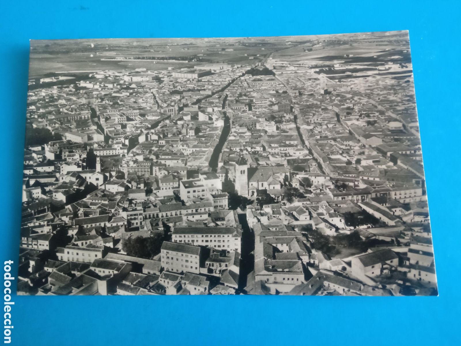 Postales: Antigua postal, Vista aerea de Ciudad Real