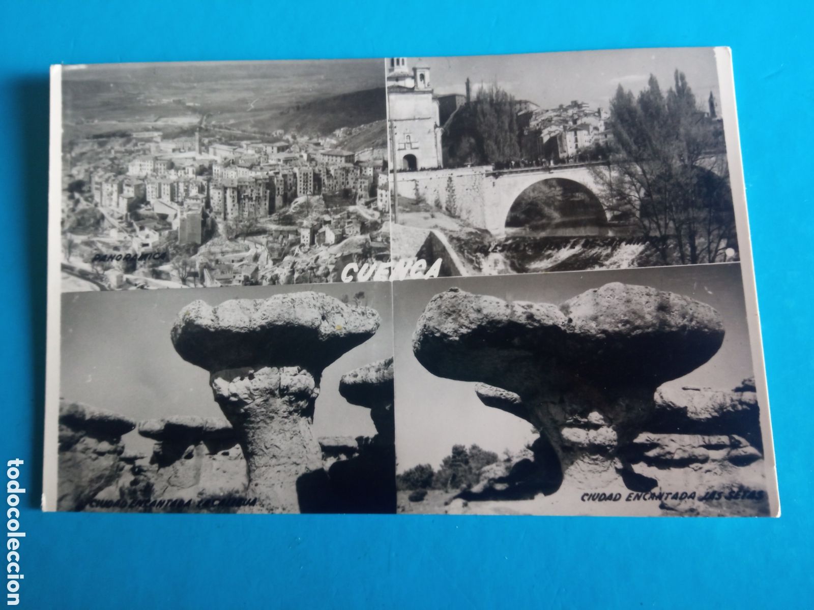 Postales: Antigua postal fotogr&aacute;fica de Cuenca