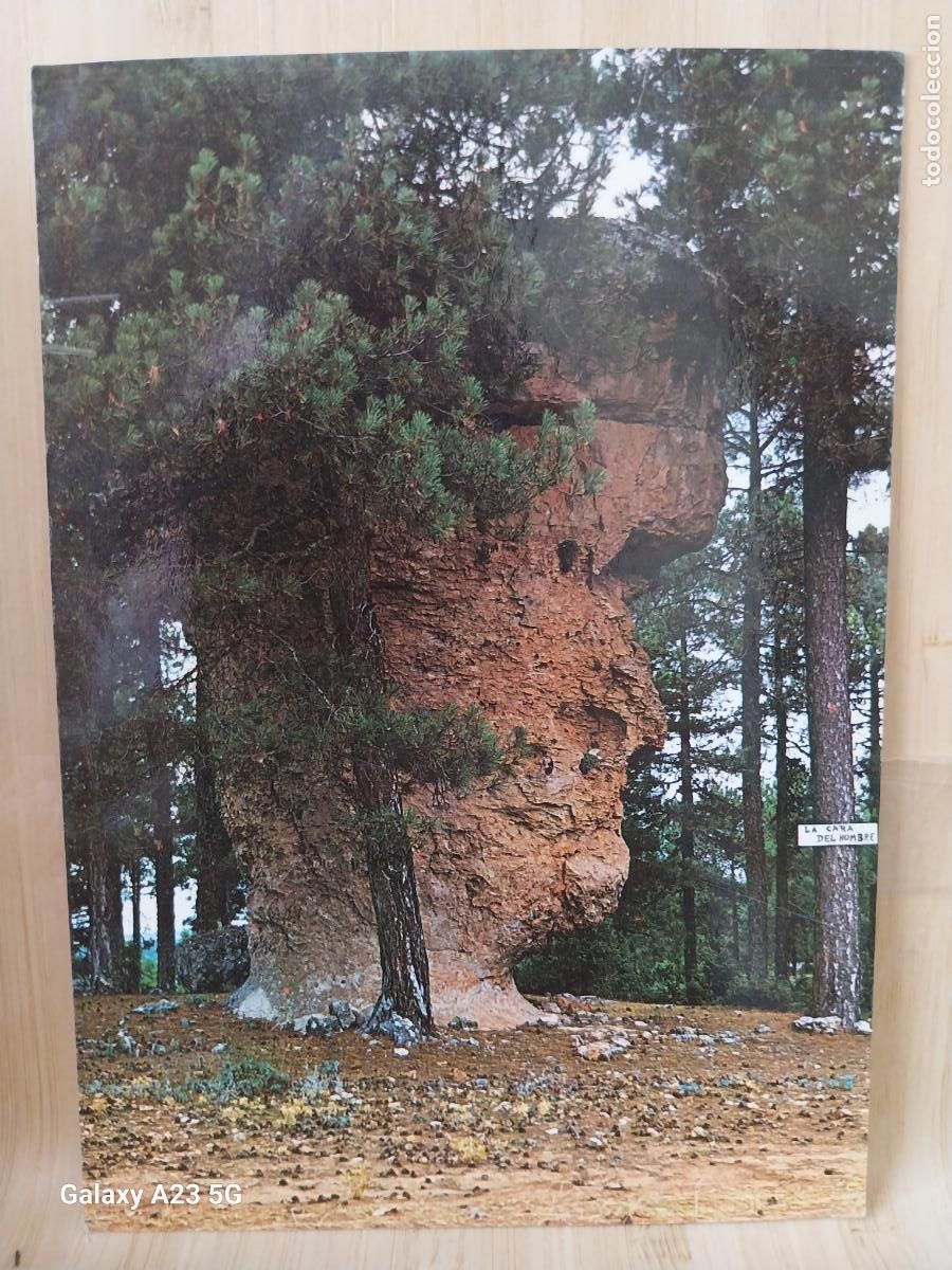 Postales: CUENCA LA CARA DEL HOMBRE ED FITER 870 A&Ntilde;O 1967 SC ORIGINAL