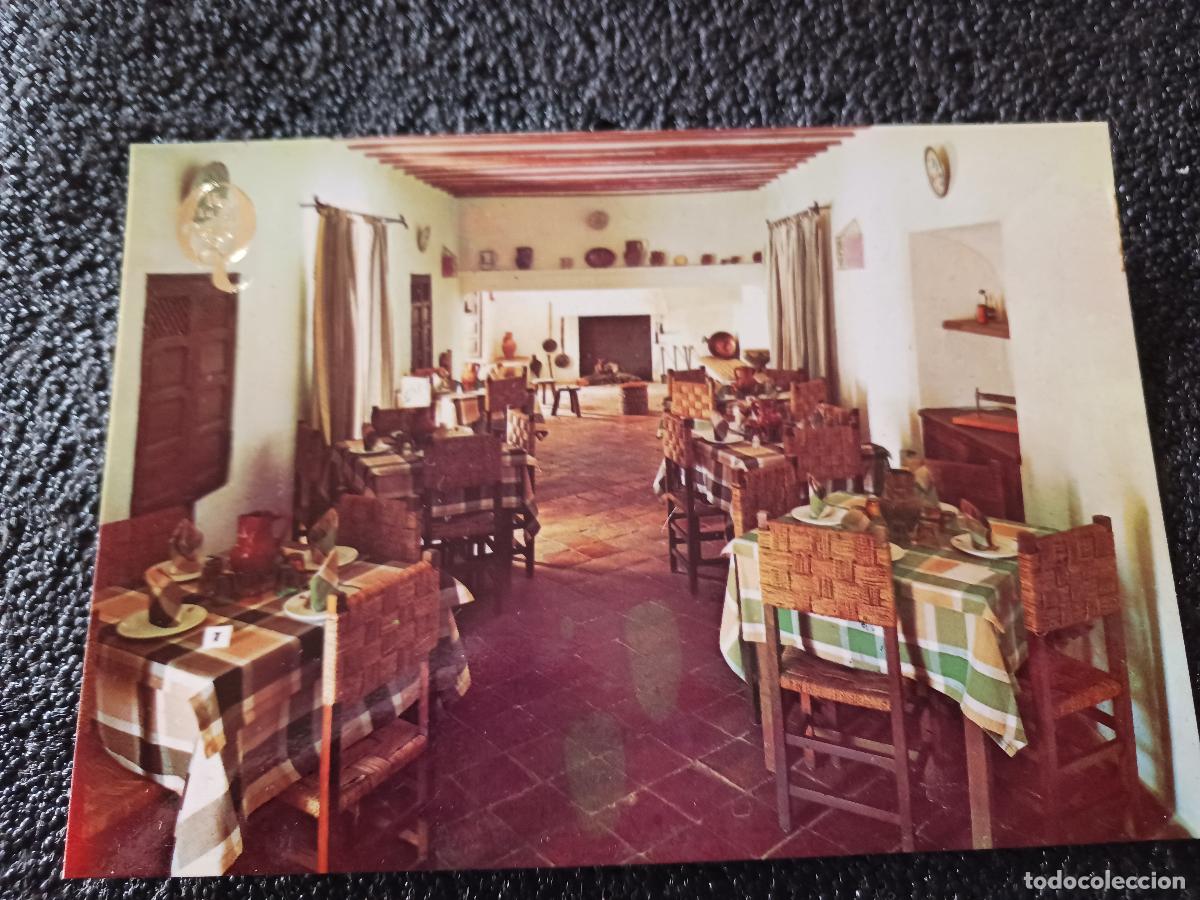 Postales: 4 Puerto L&aacute;pice - Venta del Quijote - tipico comedor manchego, heliotipia