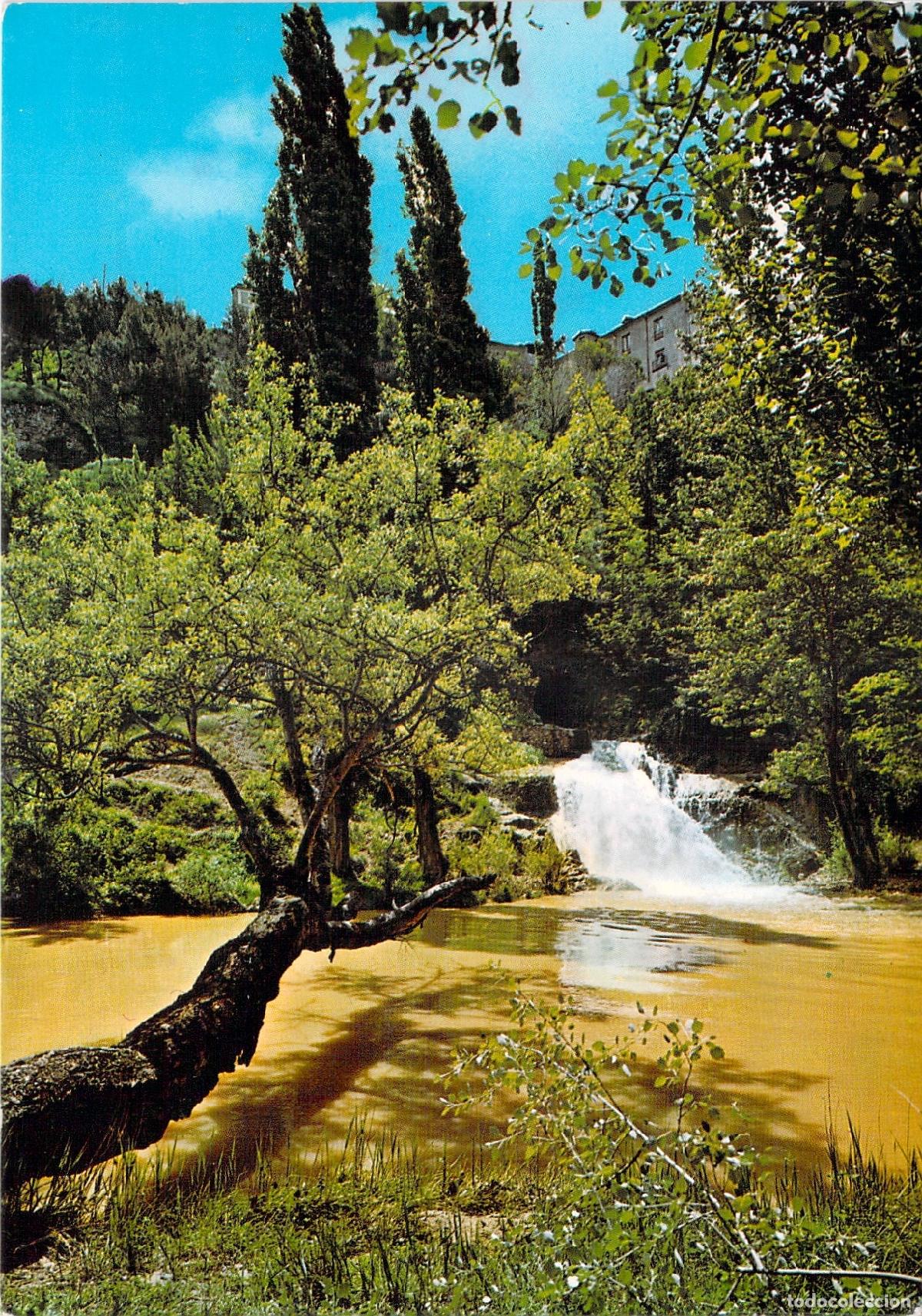 Postales: Postal de Cuenca: T&uacute;nel del r&iacute;o Hu&eacute;car al r&iacute;o J&uacute;car