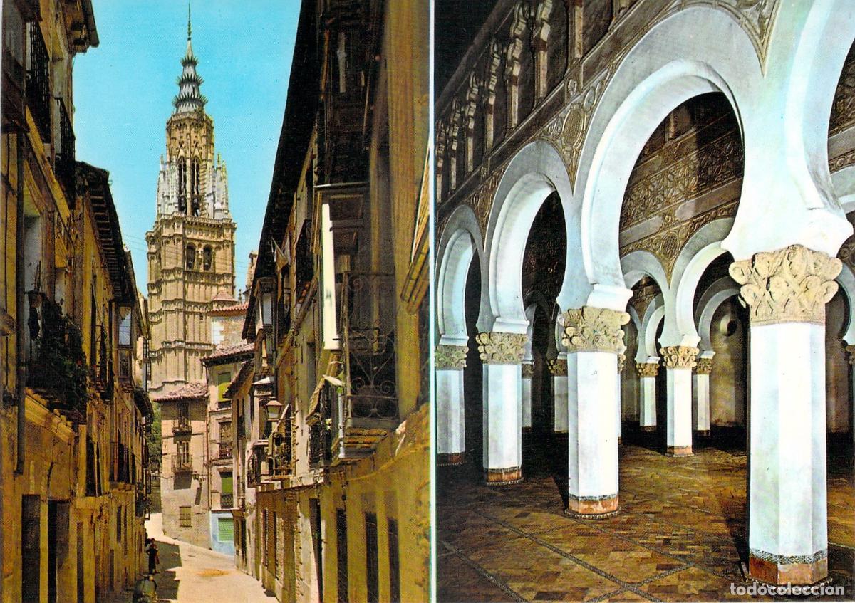Postales: Postal de Toledo, Calle Santa Isabel y Santa Mar&iacute;a la Blanca