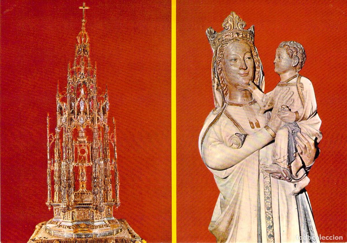 Postales: Postal de la Custodia y la Virgen Blanca en Toledo