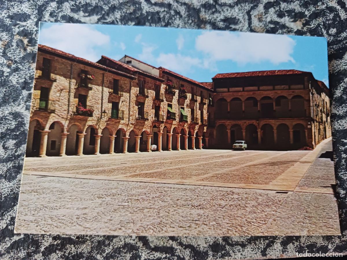 Postales: 7 Sig&uuml;enza. plaza mayor, ed. f. vacas