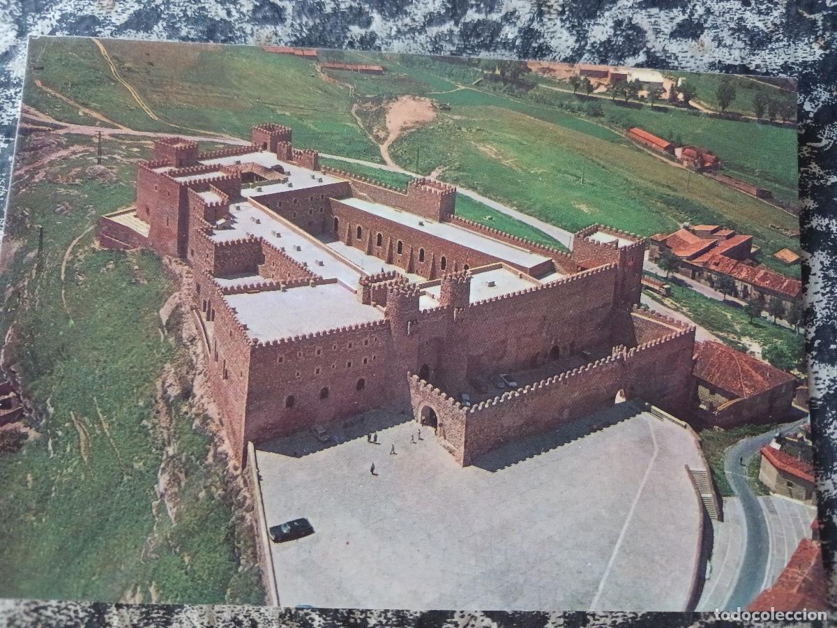 Postales: 34 Sig&uuml;enza. castillo vista aerea, ed. f. vacas
