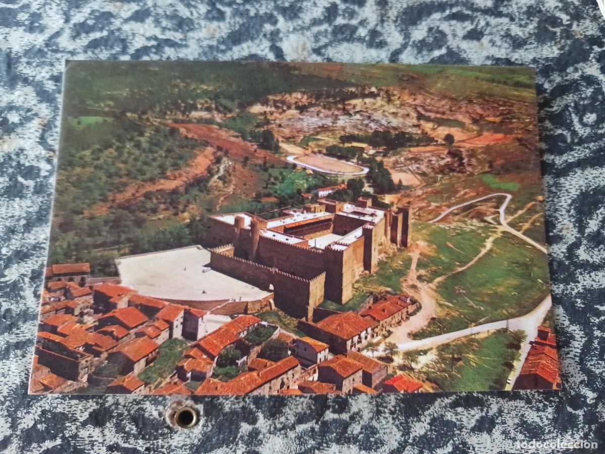Postales: 35 Sig&uuml;enza. castillo vista aerea, ed. f. vacas