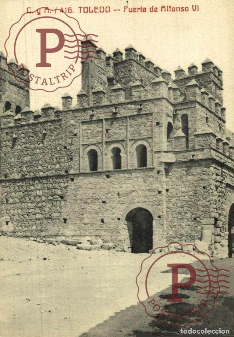 Postales: TOLEDO. Puerta De Alfonso VI. CASTILLA LA MANCHA ESPA&Ntilde;A ESPAGNE