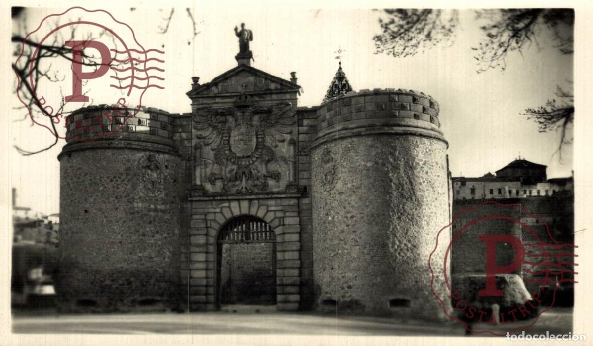 Postales: TOLEDO. Puerta Bisagra. CASTILLA LA MANCHA ESPA&Ntilde;A ESPAGNE