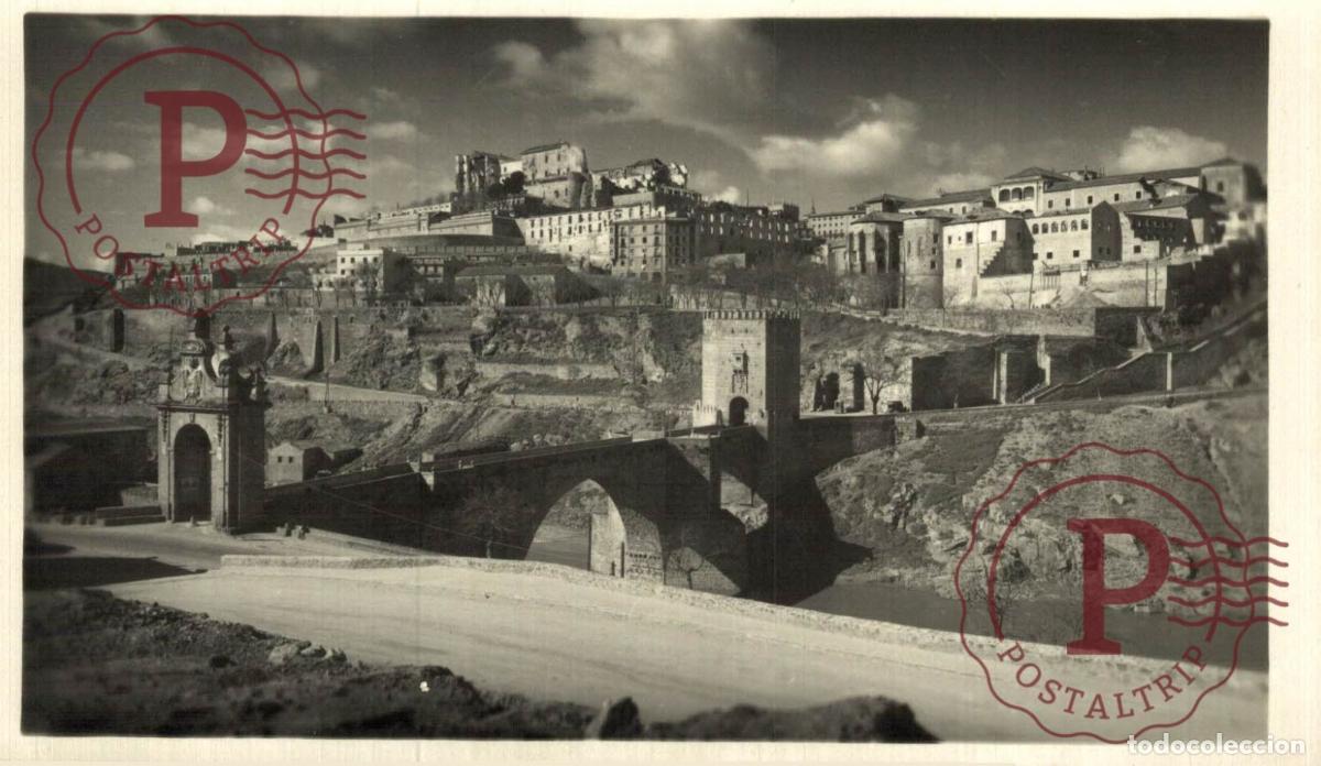 Postales: TOLEDO. Puente De Alc&aacute;ntara Vista Parcial. CASTILLA LA MANCHA ESPA&Ntilde;A ESPAGNE