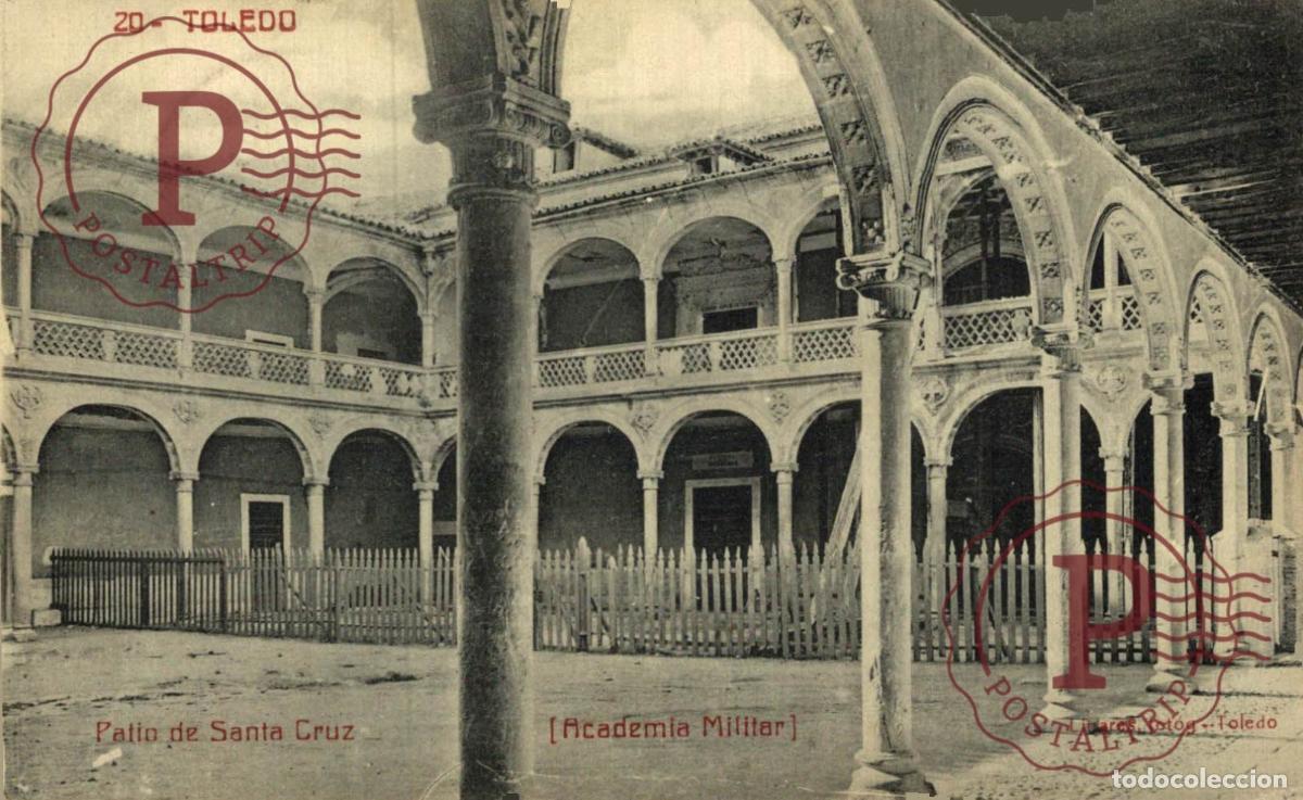 Postales: TOLEDO. Patio De Santa Cruz, Academia Militar. CASTILLA LA MANCHA ESPA&Ntilde;A ESPAGNE