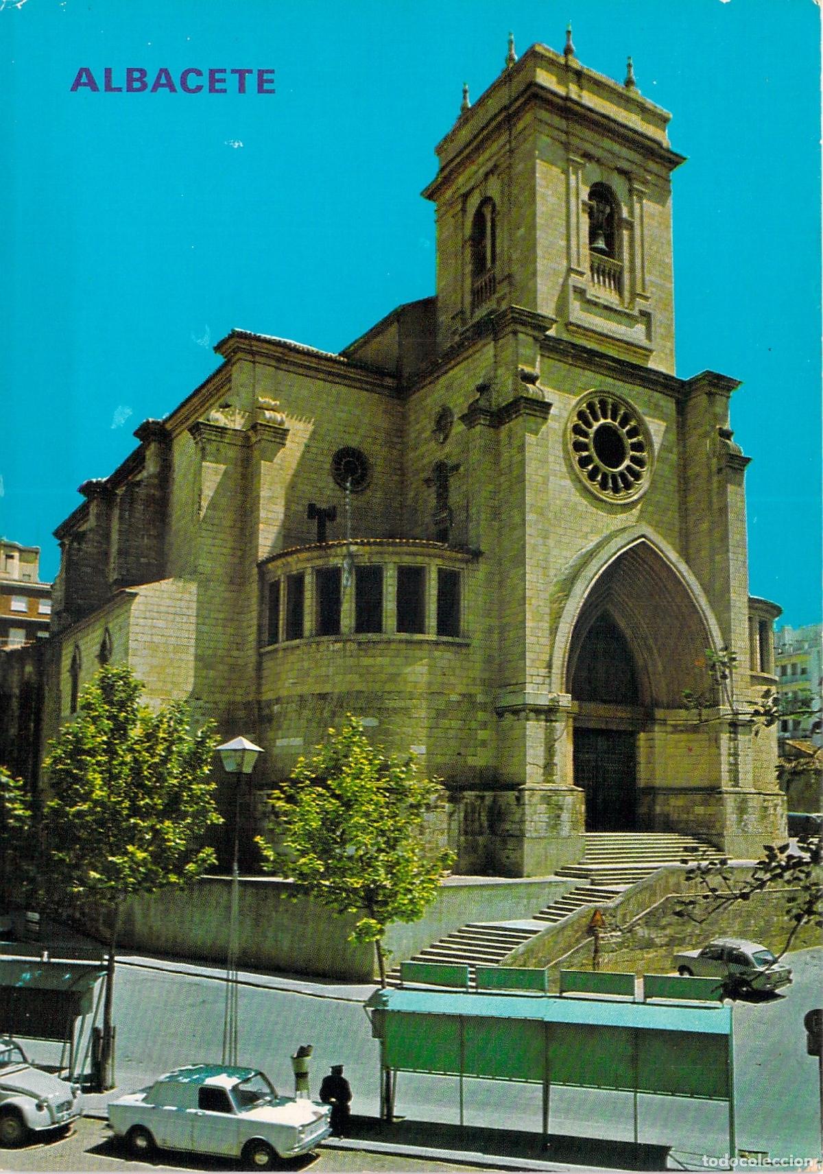 Postales: Postal de la Catedral de Albacete, Espa&ntilde;a