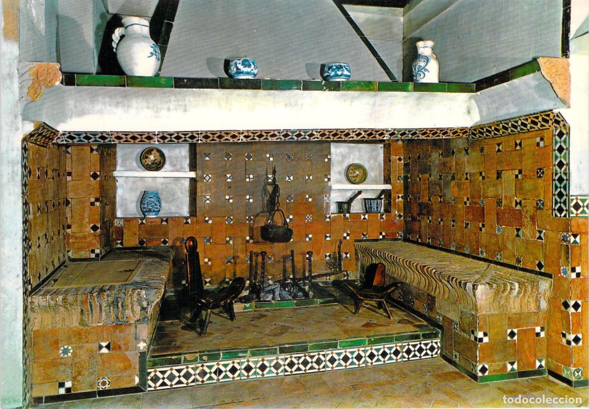 Postales: Postal de la Cocina en la Casa del Greco en Toledo