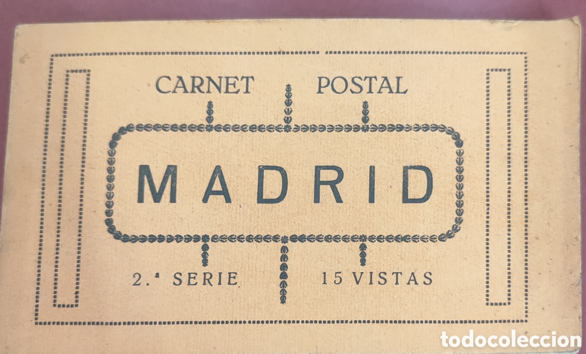 Postales: Libro de postales antiguas Madrid 2da serie