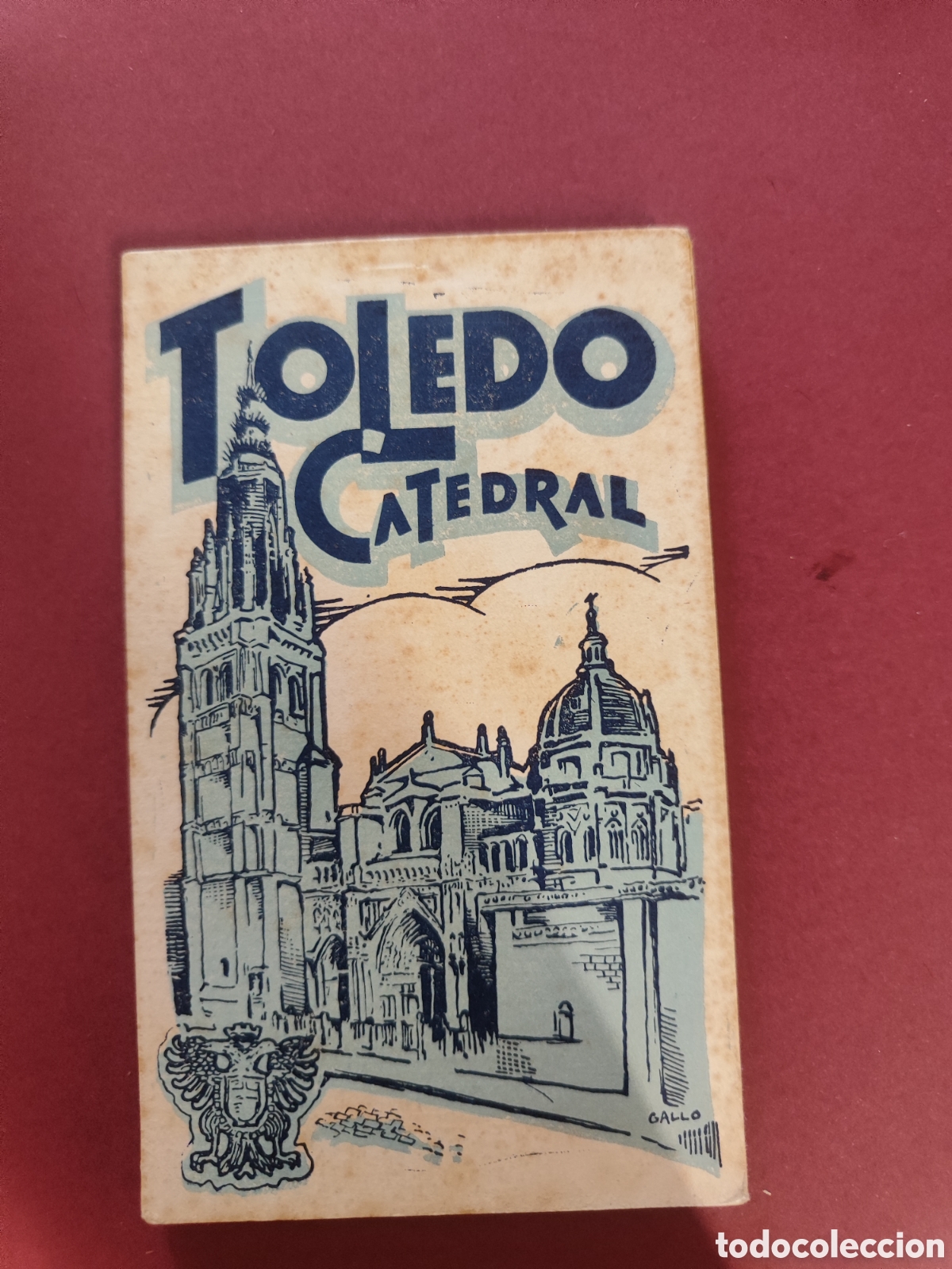 Postales: Serie de postales antiguas catedral de Toledo