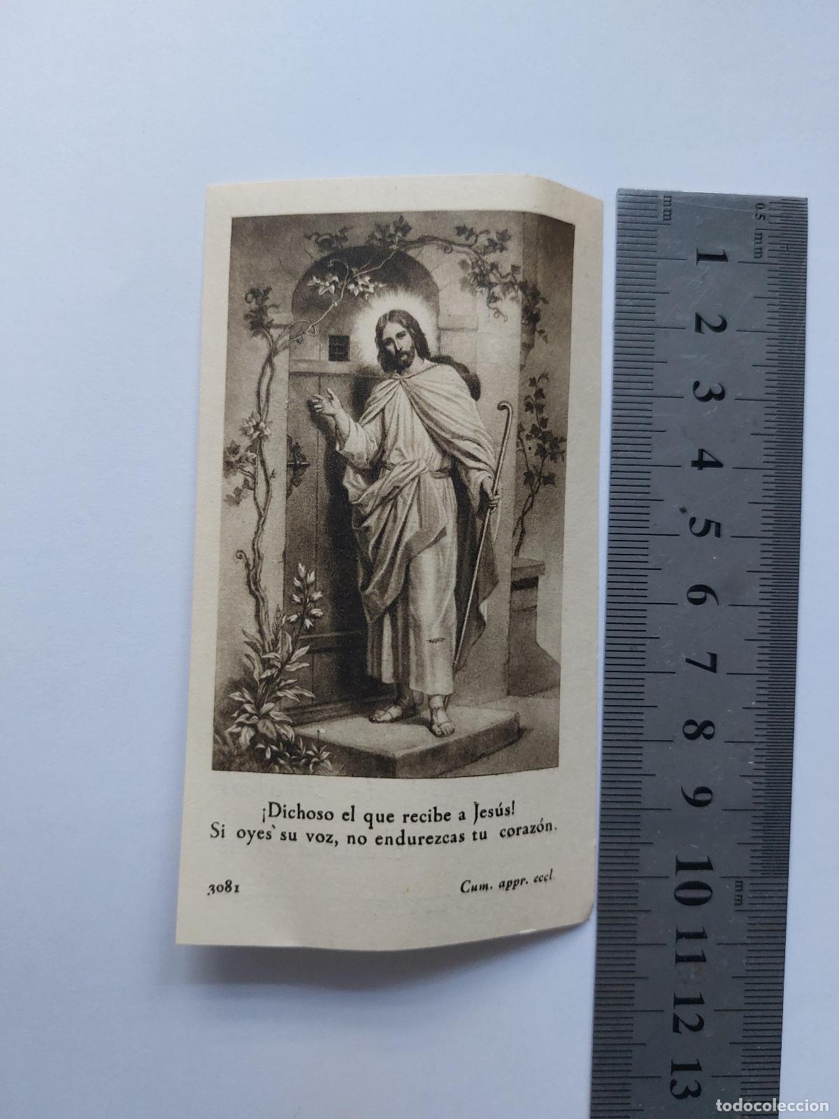 Postales: Estampa estampa religiosa de ordenaci&oacute;n sacerdotal Antonio Briones