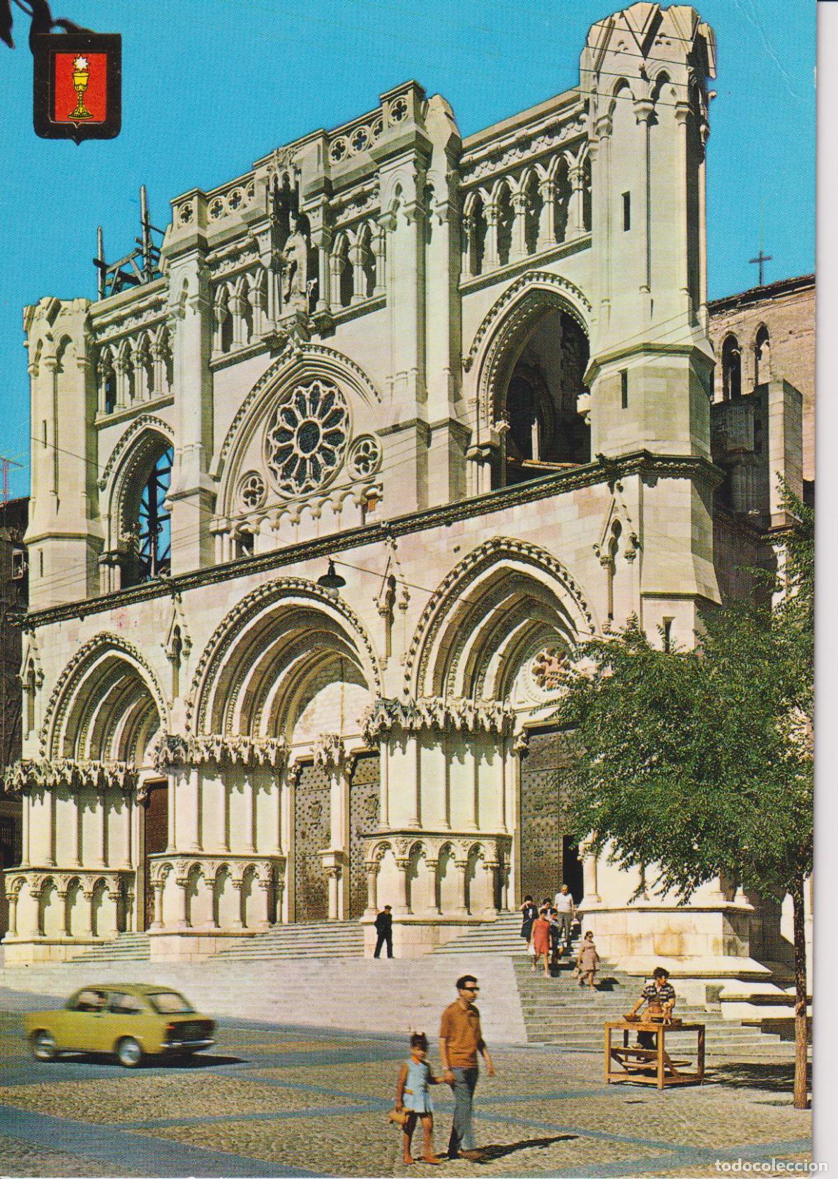 Postales: CUENCA, CATEDRAL, FACHADA &ndash; ESCUDO DE ORO N&ordm;10 &ndash; S/C
